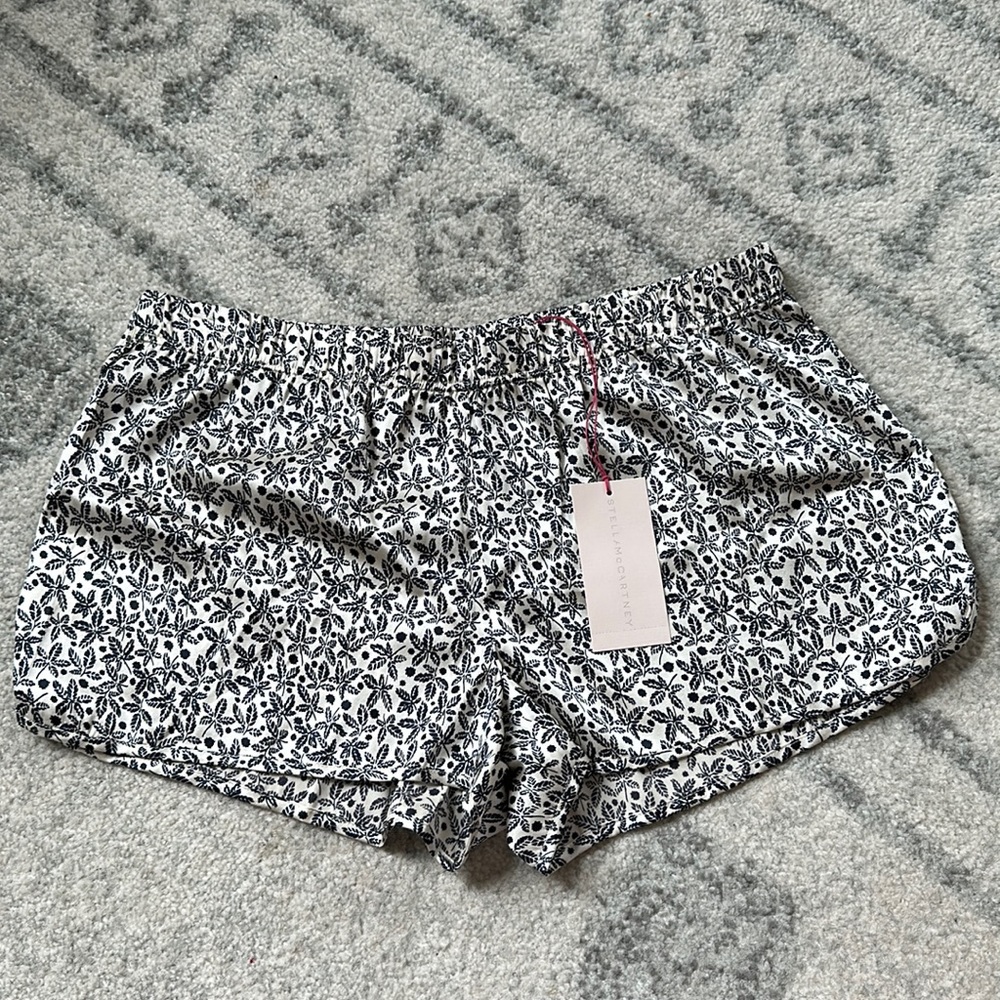 NWT Stella McCartney Sienna Giggling Silk Shorts